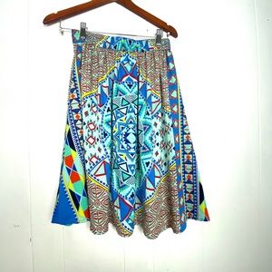 Lucky & Coco, skirt small sz,multi color